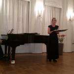 Gerlinde Sämann und Bernd Jung am Klavier